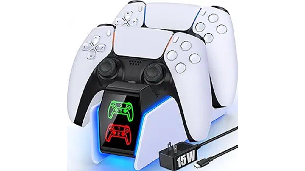 ps5 controller charging station
