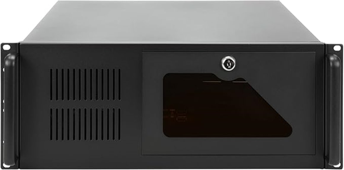 rackmount server with bays
