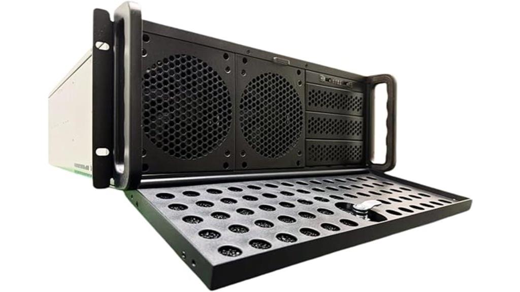 rackmount server with multiple bays