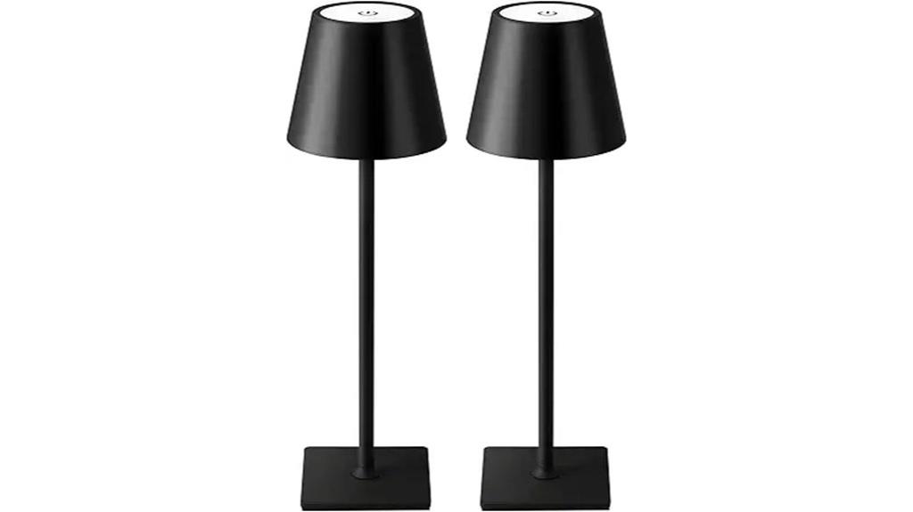 rechargeable cordless led lamps