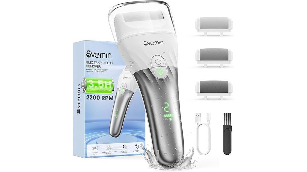 rechargeable electric pedicure kit