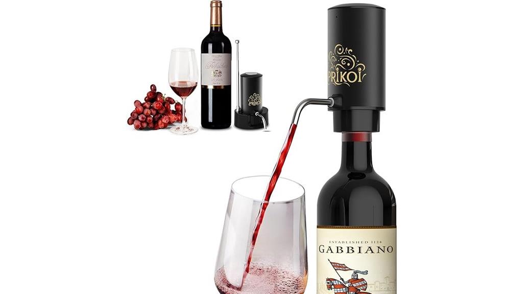 rechargeable electric wine dispenser