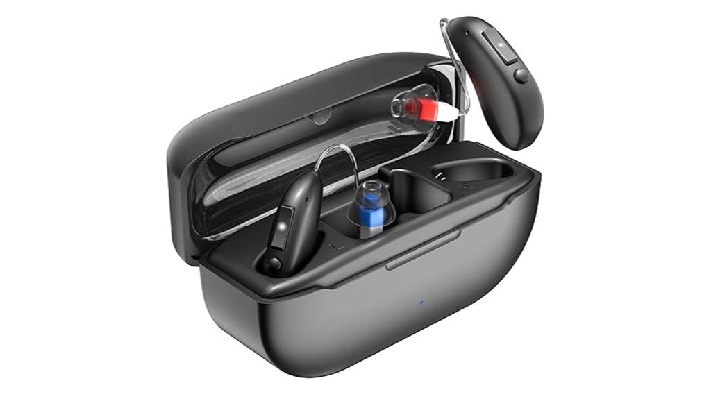 rechargeable noise cancelling hearing aids