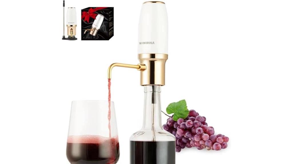 rechargeable smart wine dispenser