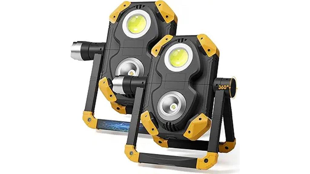 rechargeable work light pack