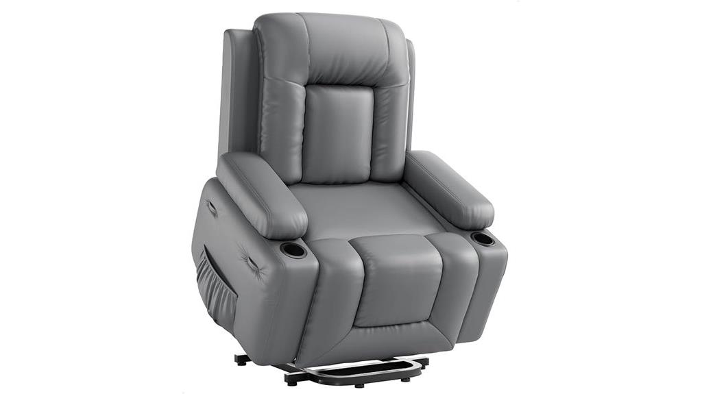 recliner with heat massage