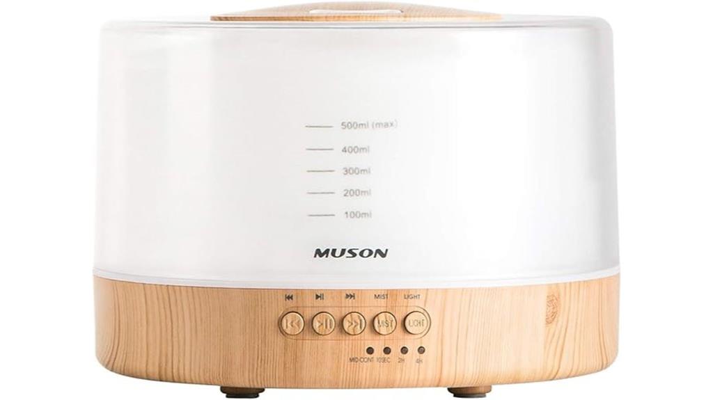 relaxing aroma and sound