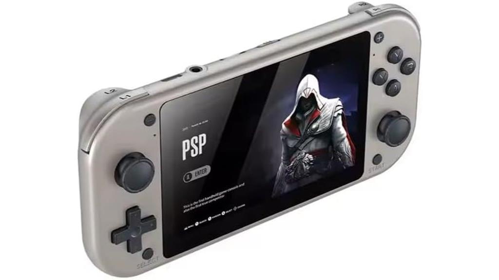 retro handheld with large screen