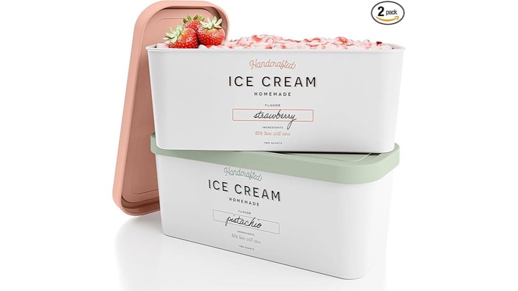 reusable ice cream containers