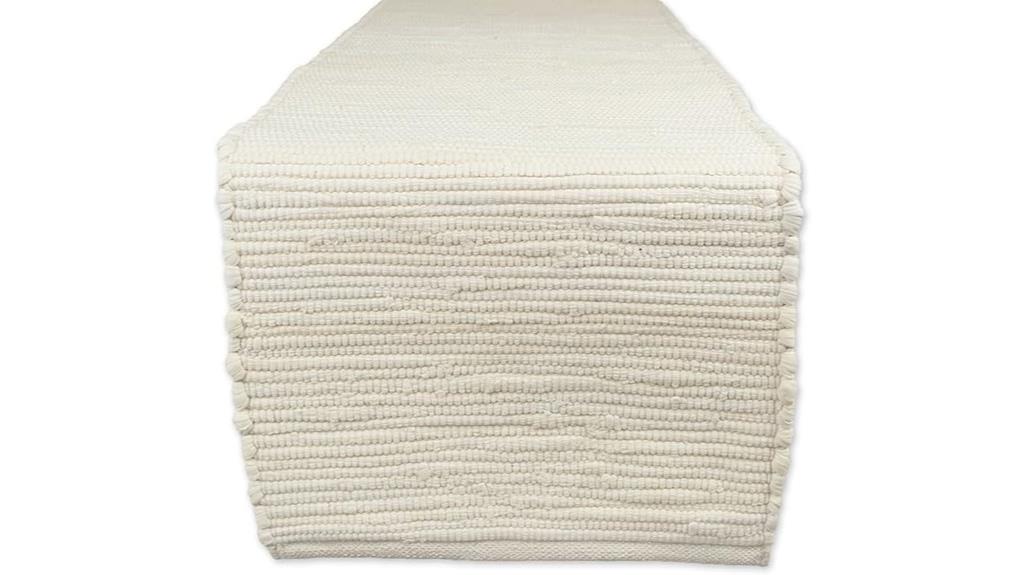 reversible handmade chindi tabletop