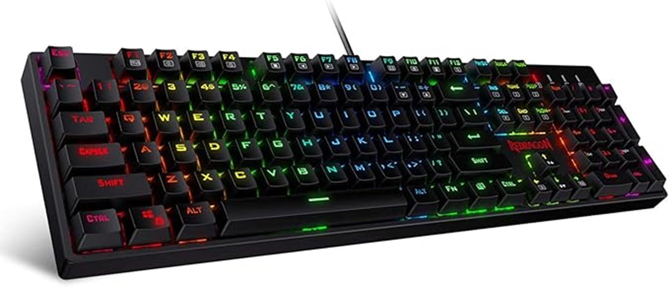 rgb mechanical gaming keyboard