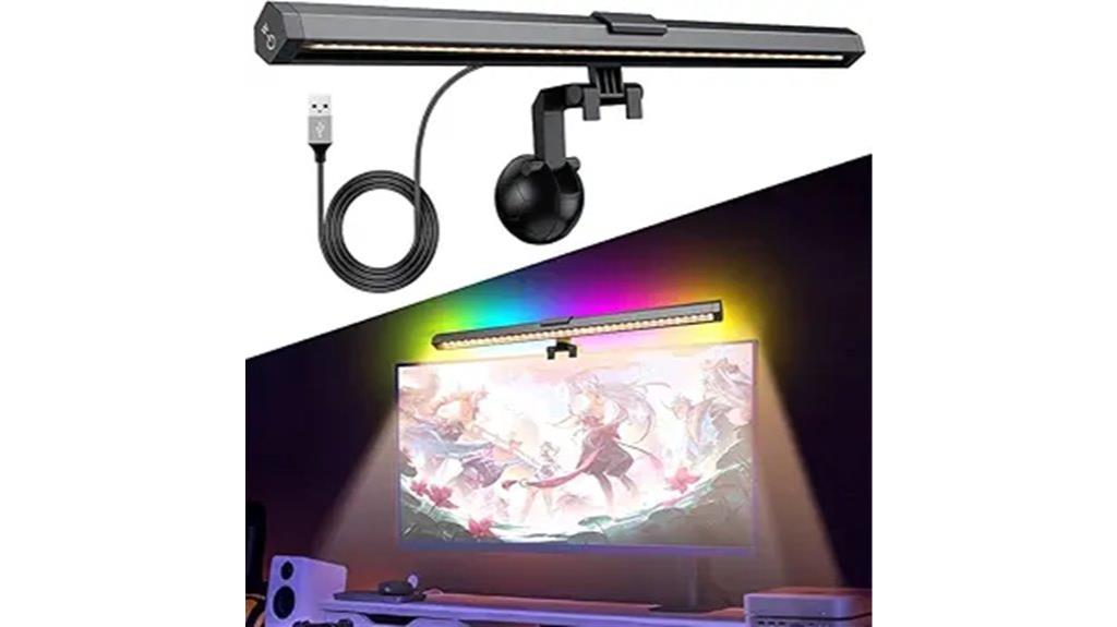 rgb touch light bar