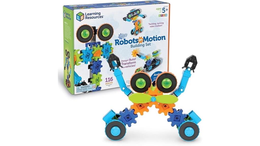 robots in motion set