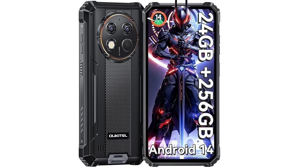 rugged smartphone 24 256gb