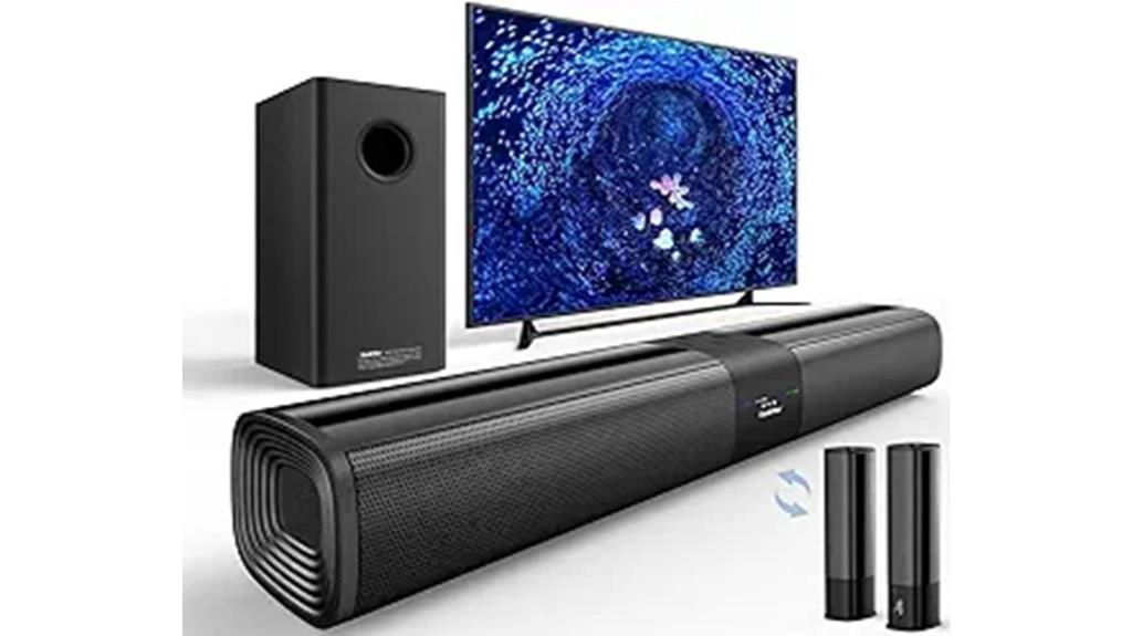 saiyin bluetooth soundbar system