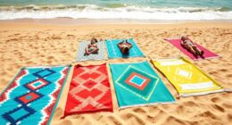 sand resistant beach towel
