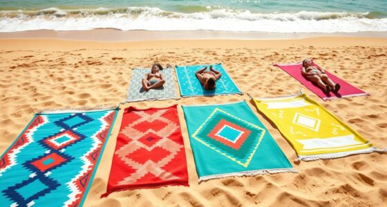 sand resistant beach towel