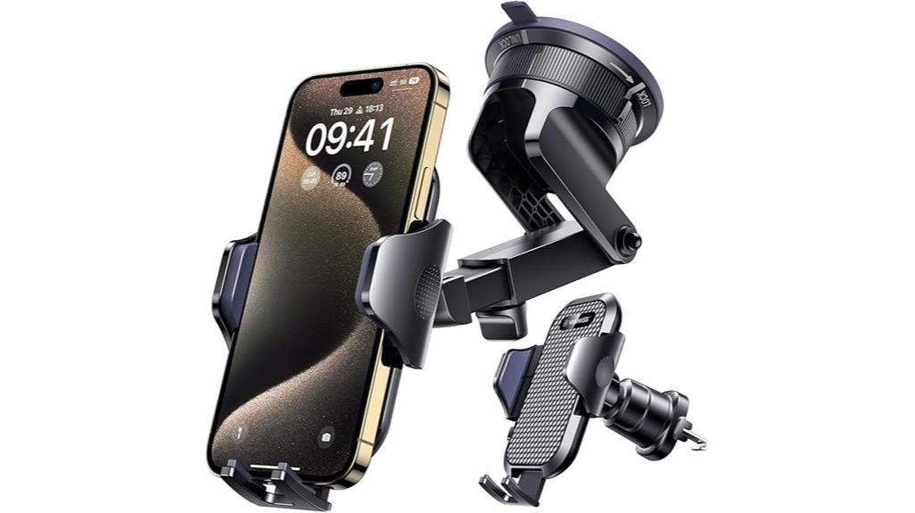 secure vehicle phone mount