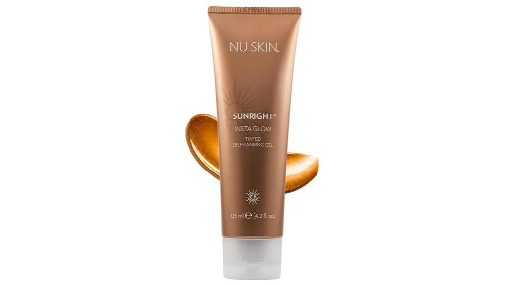 self tanner gel sunright