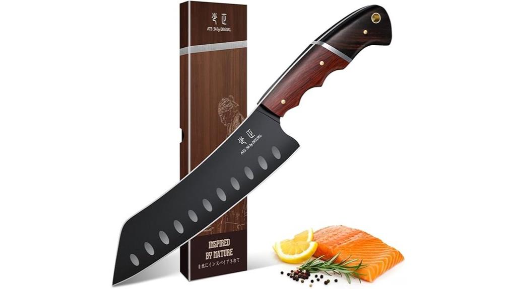 seven inch meat vegetable knife