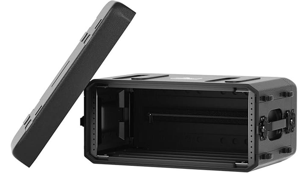 shallow 4u rack case