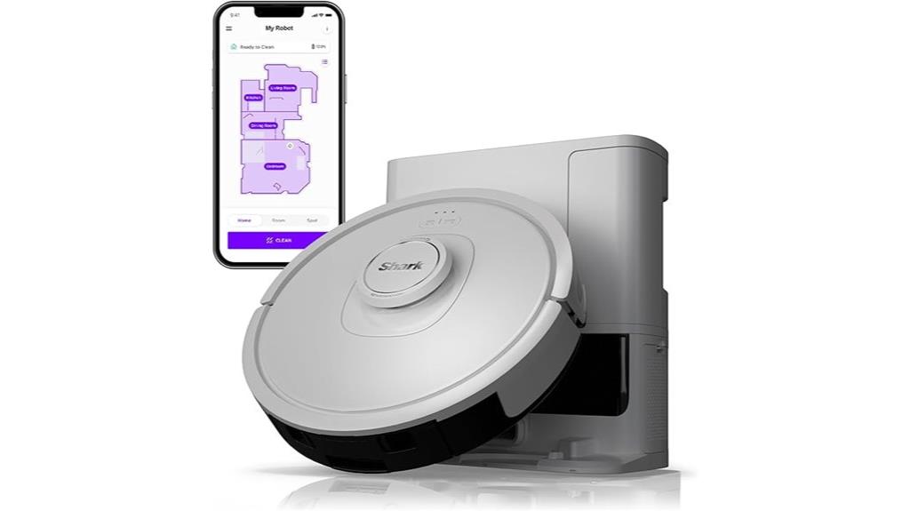 shark robot vacuum with bagless
