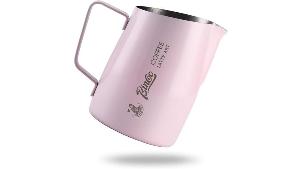 sharp spout angled rim