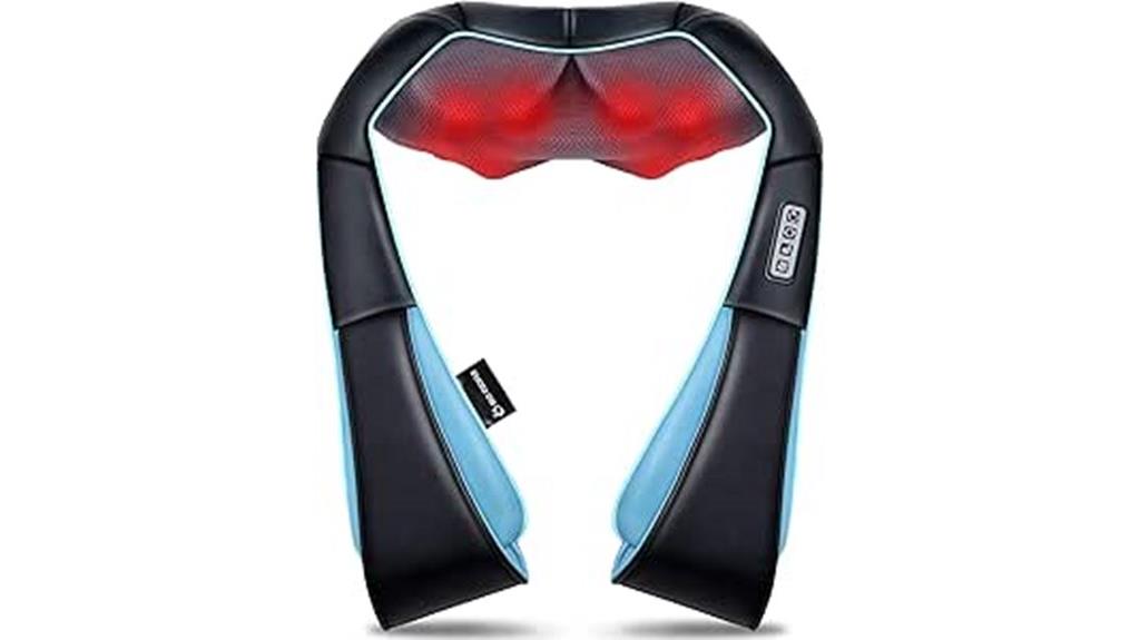 shiatsu back neck massager