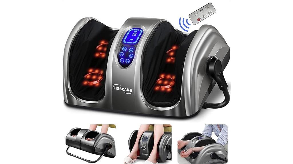 shiatsu heated foot massager