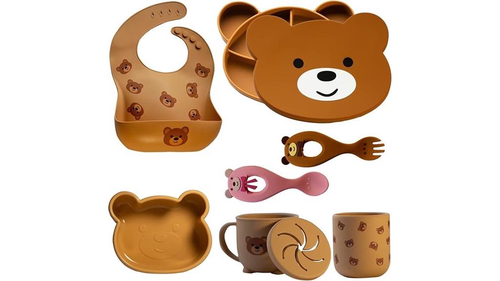 silicone baby feeding kit