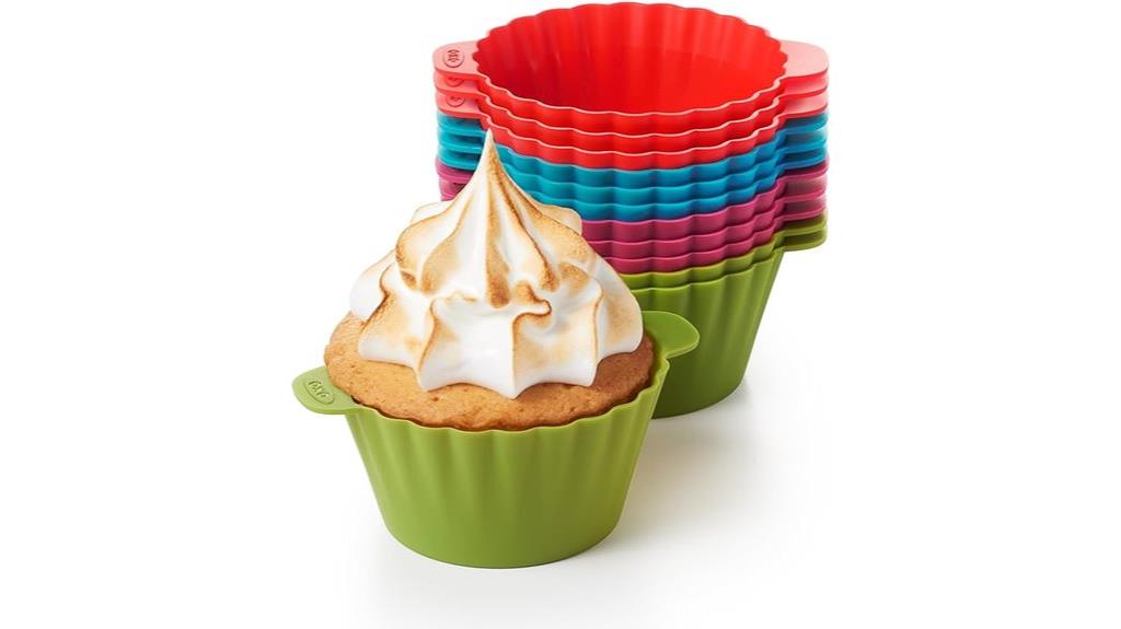 silicone baking cups pack