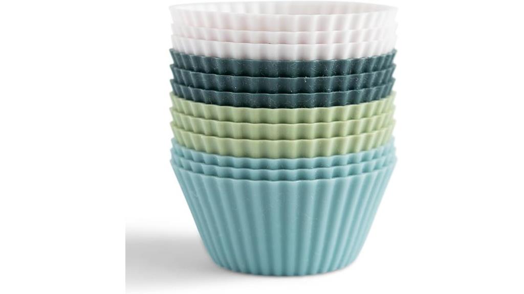 silicone baking cups pack
