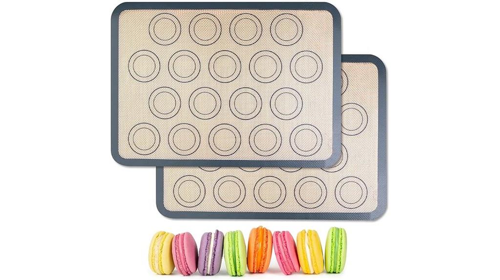 silicone baking mats pack