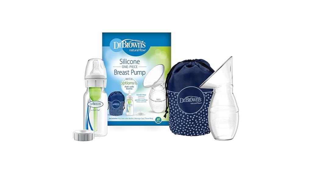 silicone breast pump bottle