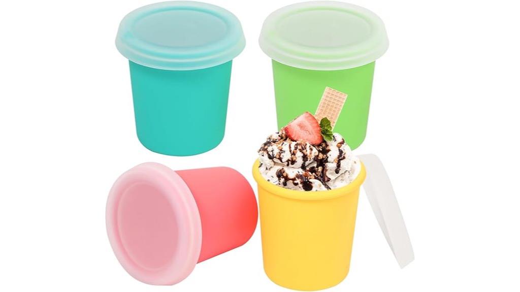 silicone ice cream molds