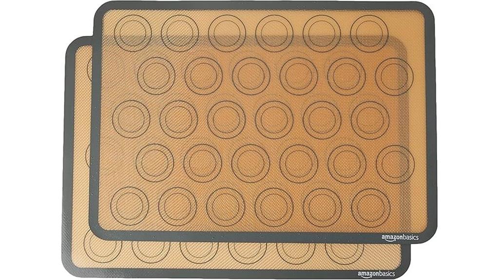 silicone macaron baking mats