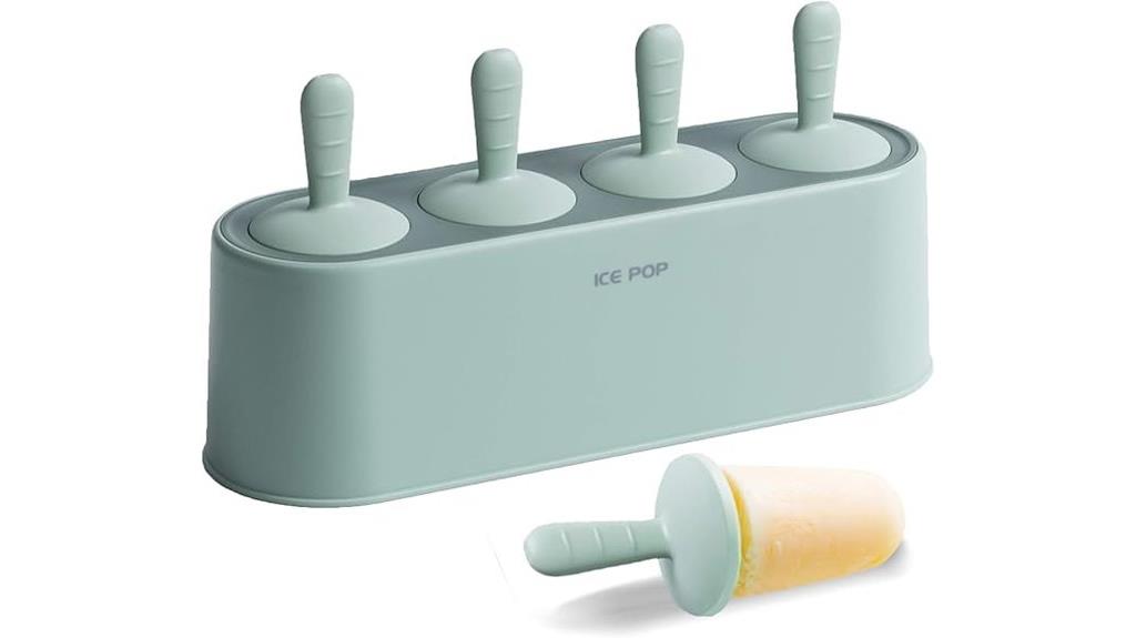 silicone popsicle mold set