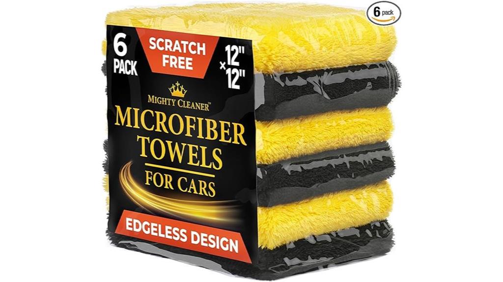 six pack car towels