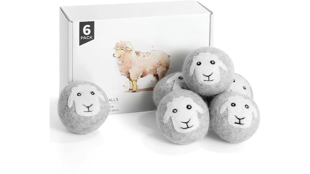 six pack wool dryer balls