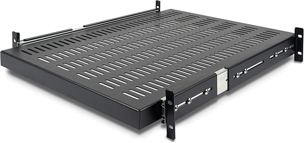 sliding 2u server shelf