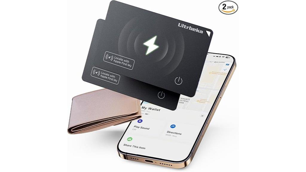 slim bluetooth wallet tracker