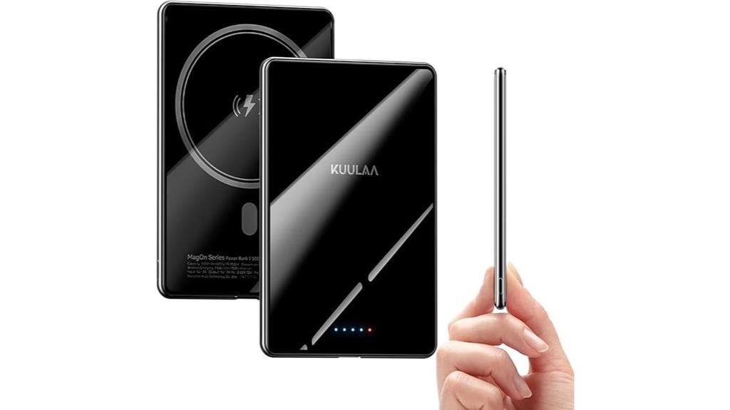 slim magnetic power bank
