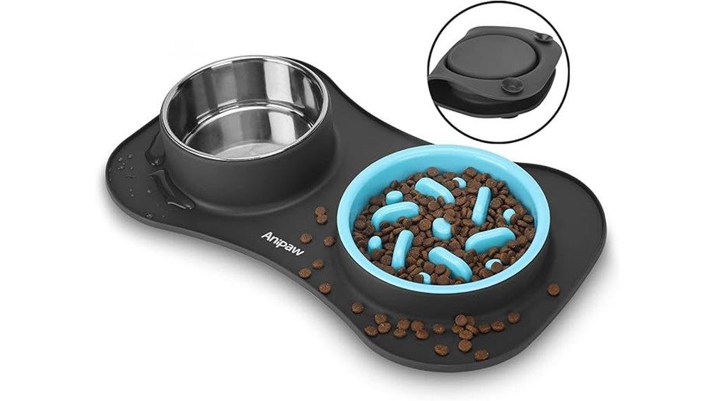 slow feed dog bowls
