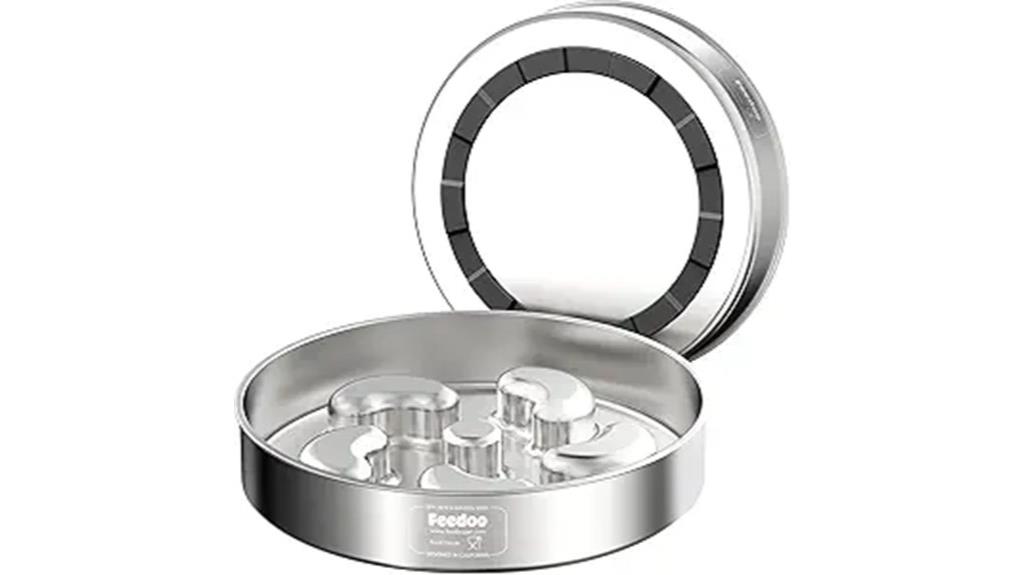slow feeder non slip base