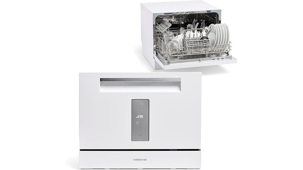 small portable countertop dishwasher