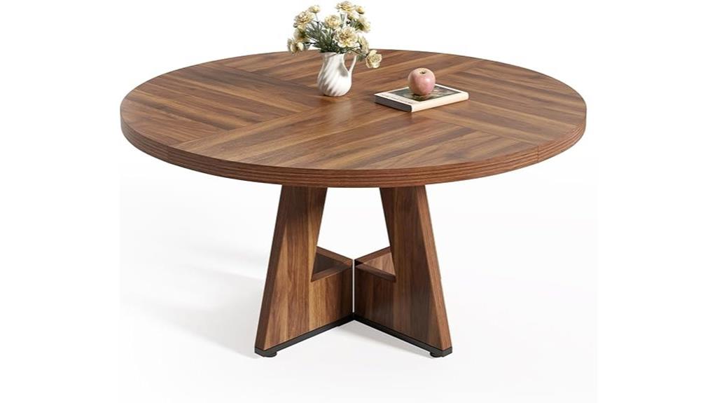 small round dining table