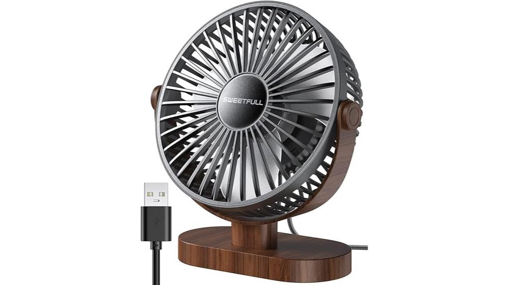 small usb desk fan
