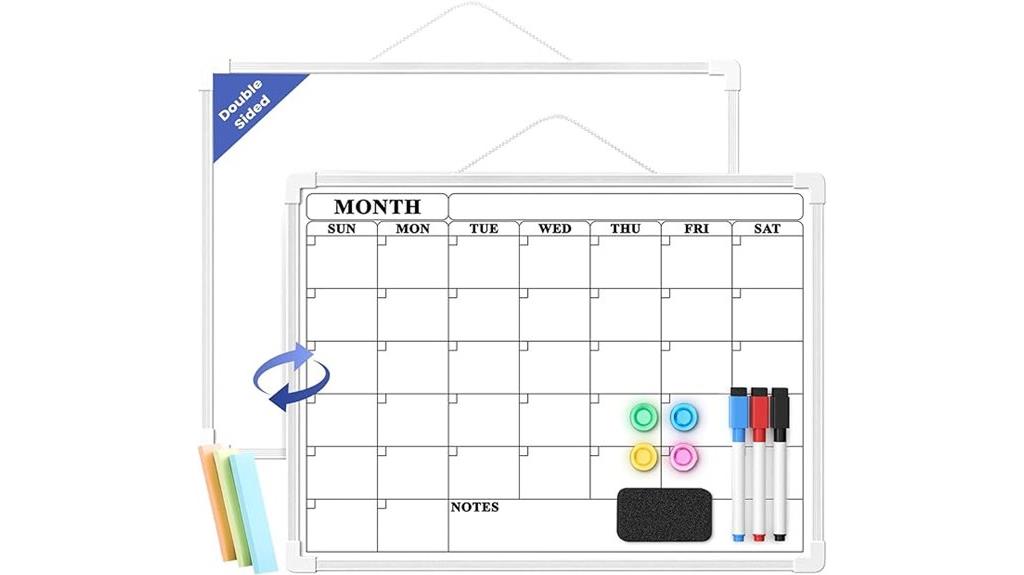 small wall mounted whiteboard
