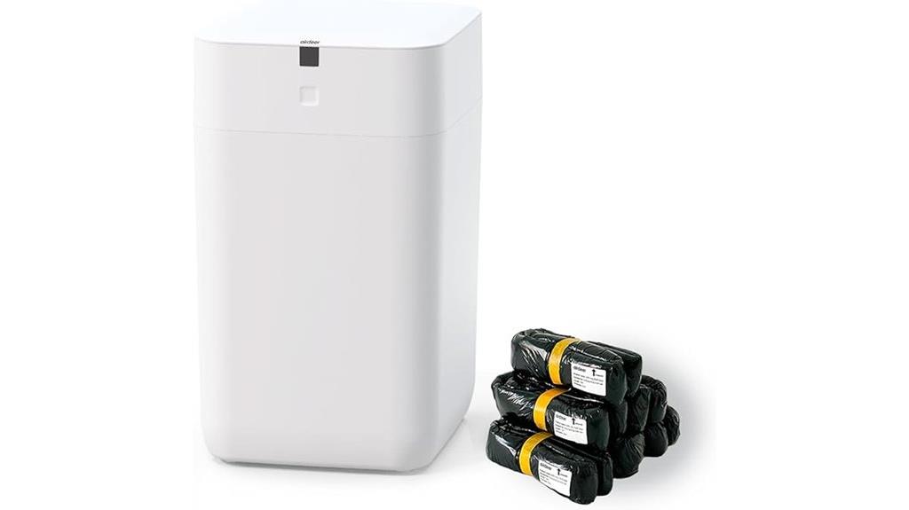 smart 4 gallon self sealing trash