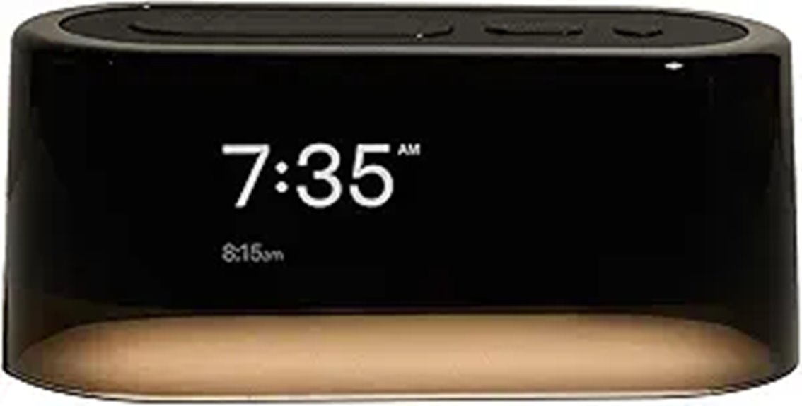 smart alarm clock with sound